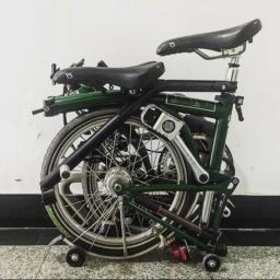 Suporte de assento infantil de bicicleta dobrável, para brompton bicicleta frontal de selim de instalação rápida, suporte de selim - Image 2