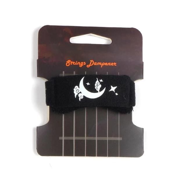 Corda Ajustável para Guitarra com Padrão Animal e Redução de Ruído - Amortecedor Anti-Ruído para Instrumento Musical Baixo de 6 Cordas