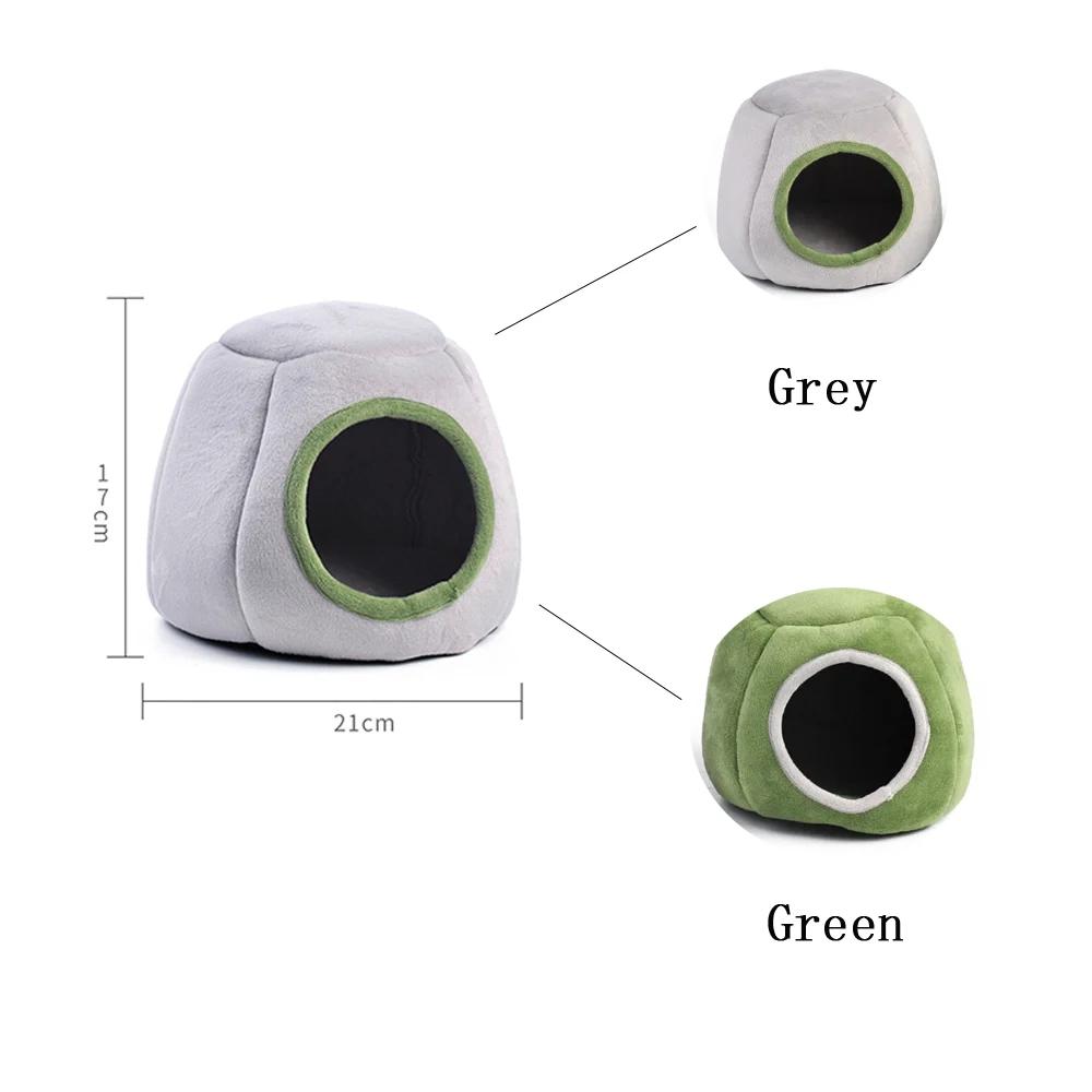 Surrunme-Super Warm Pet Cave, Cama de Hamster, Gaiola de cobaia, Esconderijo aconchegante para mini ouriço, Coelho barbudo, Itens de estimação, Inverno - Image 1