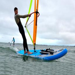 Inflável stand-up paddle board com vela, prancha grande, windsurfer, atacado - Image 3