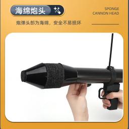 Bazuca de balão de RPG tático Modelo de espingarda de bala macia para crianças ao ar livre Arma de brinquedo lançável Presentes de Natal para crianças, brinquedos para adultos - Image 6