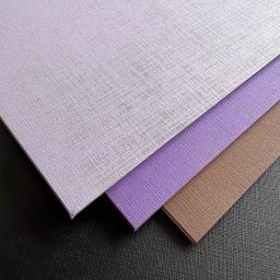 Papel Cardstock Colorido de Textura Fraca, Impressão Dupla Face, Papel Grosso Premium Craft, A5 Color, 50 Sheet, 230gsm - Image 4
