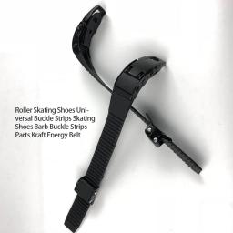 Conjunto de cinta de skate de rolo substituição esporte ao ar livre patins inline fivela kit fixação fivelas substituindo acessórios tipo 2 - Image 2