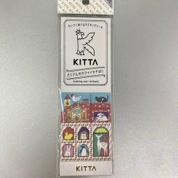 Kitta Especial Portátil e Conveniente Papelaria Adesivo, Conjunto Notebook em Estilo Selo com Foil e Desenhos de Tinta Fluorescente - Image 1