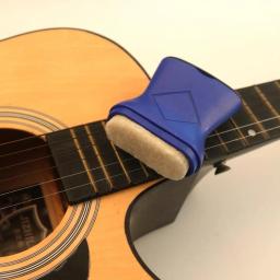 Limpador de cordas de guitarra elétrica folk, ferramentas de cuidados, dispositivo de limpeza de cordas de baixo, remoção de ferrugem, acessórios de polimento - Image 3