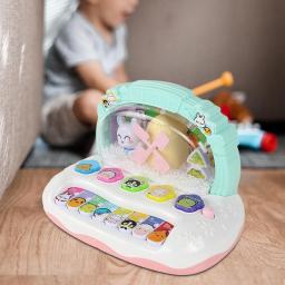 Piano Toy com Luzes e Som para Idades 2 e Crianças, Aprendizagem Eletrônica, Sensorial, Presente de Aniversário, Favores De Festa - Image 2