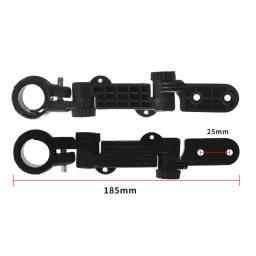 Conector de para-lama de bicicleta mtb, suporte de montagem ajustável de bicicleta de estrada 185mm, peças de acessórios de montagem de ciclismo - Image 2
