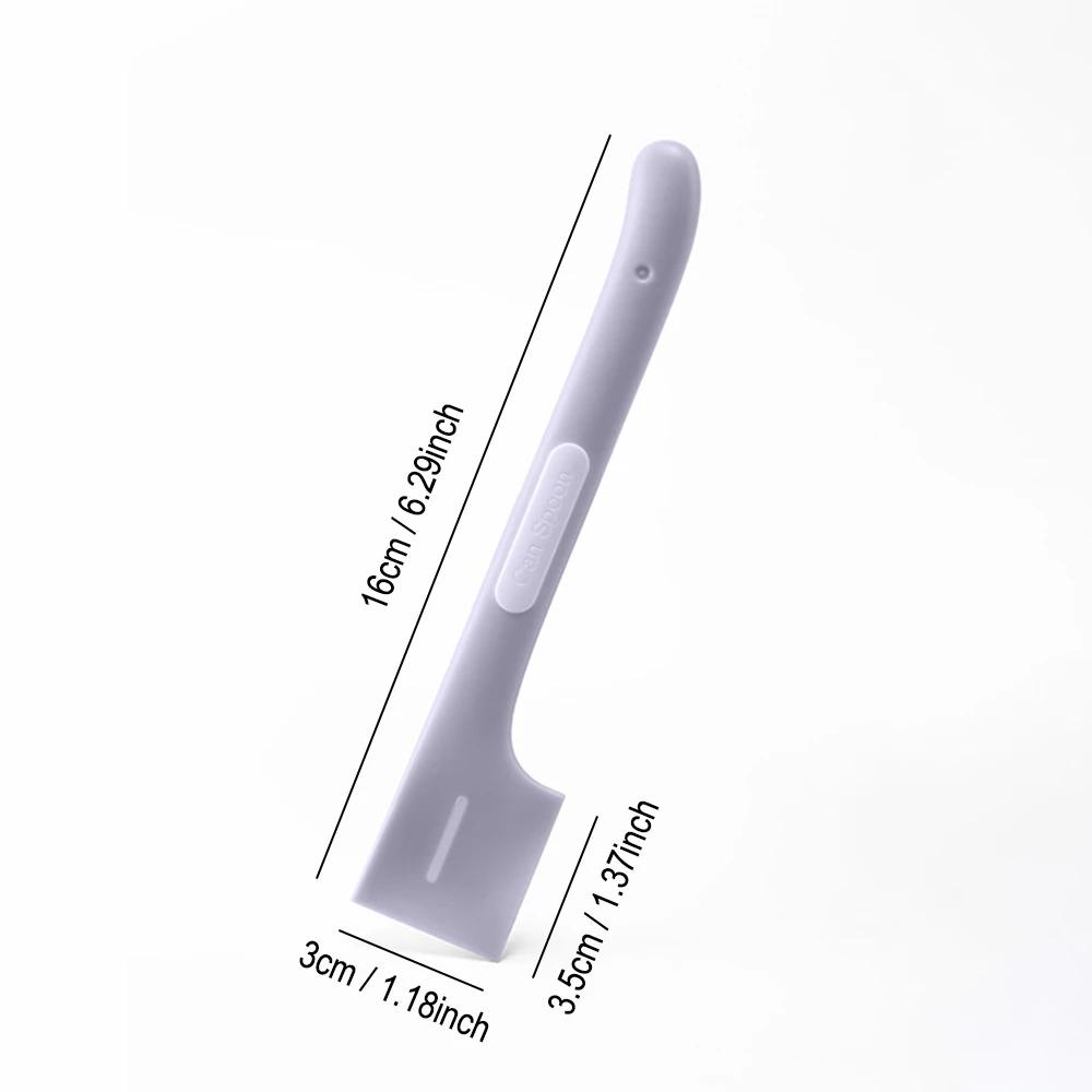 Colheres enlatadas para animais de estimação, Colheres agitando com alças longas, Pá alimentadora, Louça para gatos e cães, Comida úmida para animais de estimação, Acessórios - Image 1