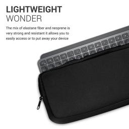 Bolsa de transporte para Logitech MX Keys, Mini Proteção Teclado Macio, Teclado Gamer Sem Fio, Portátil Fácil, 29x15cm - Image 3