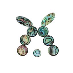 Natural saxofone Abalone Shell Key Set, Tenor, Alto, Soprano, Sax, instrumentos de sopro acessórios, 9pcs - Image 2