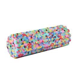 Rolo de espuma colorido para ioga, 15x5.3cm, textura macia, durável, pilates, massageador muscular, mini coluna de ioga, equipamento de exercício de academia - Image 1