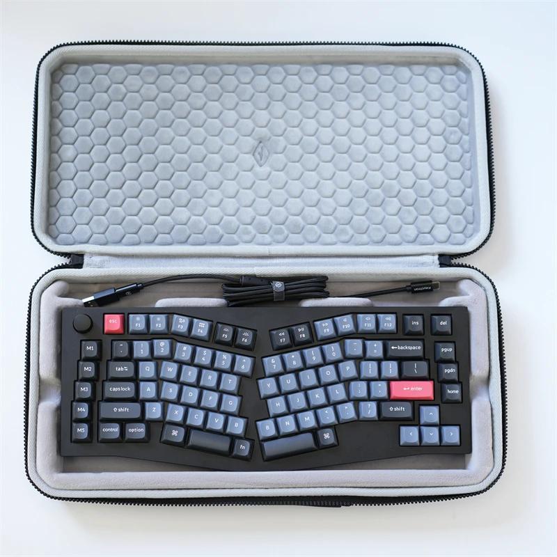 Estojo portátil para Keychron, Alice Teclado, Hard Bag Box, V8, V10, Q8, Q10, K11, K15 Pro - Image 1