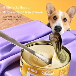Suplemento de cálcio para animais, Comida úmida para cães, Bolo de queijo de cabra, Lanches de aniversário para cães, Sem açúcar, Suplemento de cachorro - Image 5