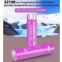 LiitoKala Na-32140 Bateria de íon de sódio 10AH 3000 ciclos Qualidade original 32140 Grau A RV EV Temperatura extrema externa - Image 3