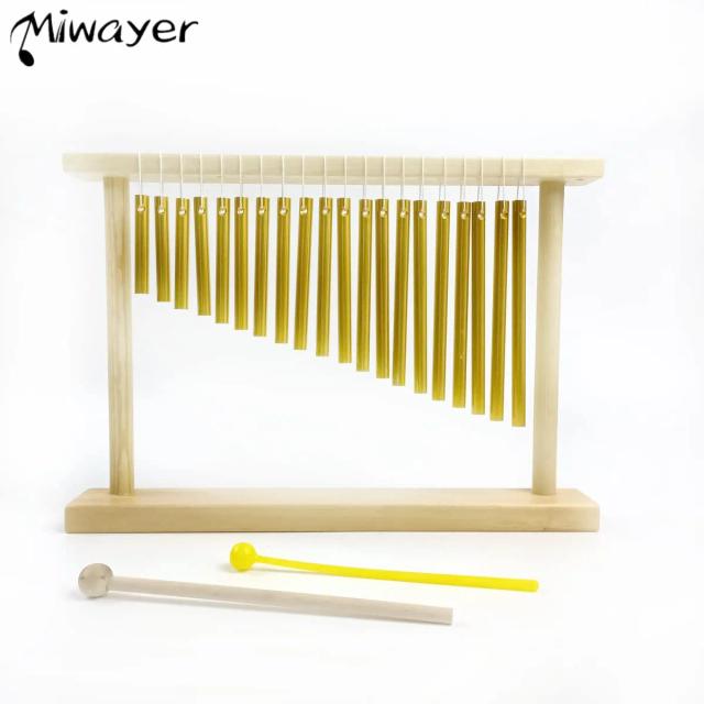 Barris de Percussão Miwayer 20-Tom para Música, Meditação e Yoga com Suporte de Montagem e Estojo