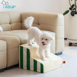 Destacável memória espuma cama escadas para cão e gato, rampa do sofá, anti-derrapante escada, Pet fornecimentos, 2 ou 3 passos - Image 1