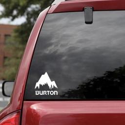 Venda quente burton mountain ski snowboard adesivo de carro janela pára-choques deriva arte decalque de vinil decoração acessórios de carro de alta qualidade - Image 2