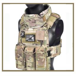 Novo 2.0 Pescoço Proteção Tactical Vest Universal Armadura - Image 5