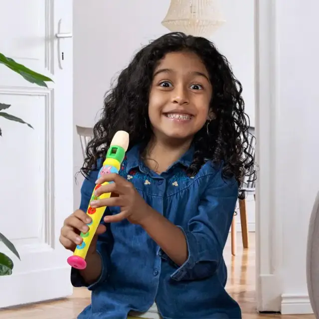 Flauta Pequena para Crianças: Aprendendo Música e Ritmo de Forma Divertida