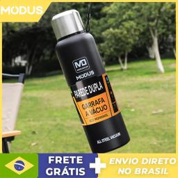 1000/1500ml Garrafa Isolou Vácuo Térmico De Aço Inoxidável Portátil Com Corda Para Viagens E Desportos ao Ar Livre - Image 1