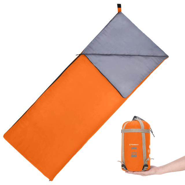 Saco de Dormir Ultraleve TOMSHOO para Acampamentos em Climas Quentes - Ideal para Viagens e Caminhadas
