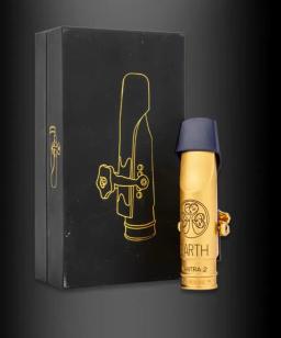 Profissional Saxofone Alto Metal bocal, Ouro Laca, Jazz Instrumentos Musicais, Sax Boca Peças Acessórios, Grátis - Image 1