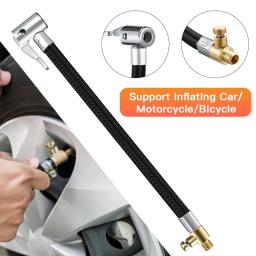 Pneu do carro inflator mangueira bomba de ar extensão tubo adaptador pode ser deflacionado mandril de ar bloqueio para motocicleta bicicleta pneu tubos infláveis - Image 2