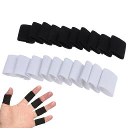 Elastic Protector Brace para Esportes, Manga De Dedo, Suporte De Basquete, Wrap Guard, 10PCs - Image 1
