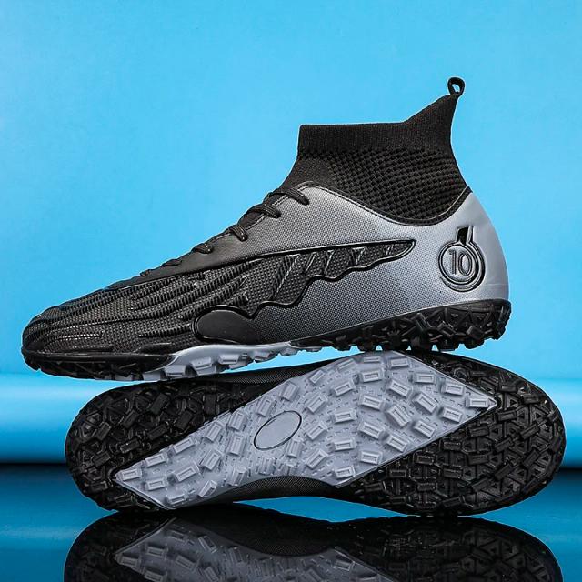 Sapatos de Futebol Unissex: Chuteiras Ultraleves e Antiderrapantes para Desempenho Profissional em Futsal e Esportes