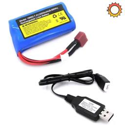 Bateria LiPo para RC Car, Avião e Helicóptero, 2s, 7.4V, 16103, 16102, 16101, JJRC Q130, 2500mAh - Image 5