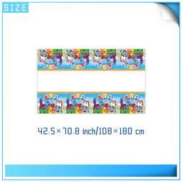 Number Building Blocks Birthday Party Decoration, Louça Descartável, Copo, Prato, Guardanapo, Toalha de Mesa para Crianças, Baby Shower Supplies - Image 5