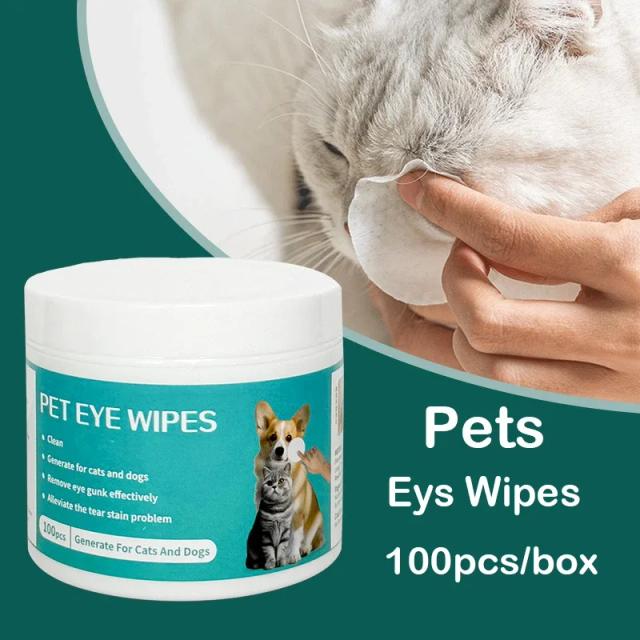Produtos de Limpeza para Pets: Toalhetes Eficazes para Remover Manchas em Tecidos e Olhos de Gatos