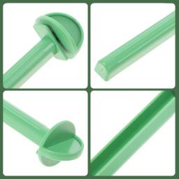 Gaiola de plástico para poleiro de pássaro, haste em pé, balanço, pássaro papagaio, Buddy Birdie, 10 pcs - Image 6