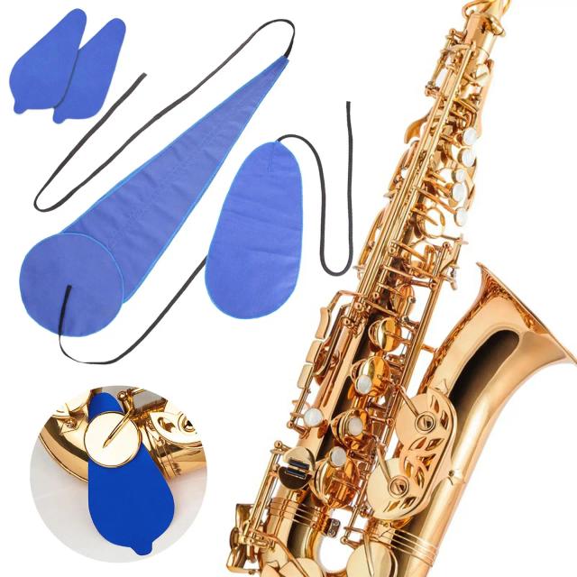 Kit Completo de Limpeza para Saxofone - 4 Peças para Manutenção e Cuidados do Seu Instrumento