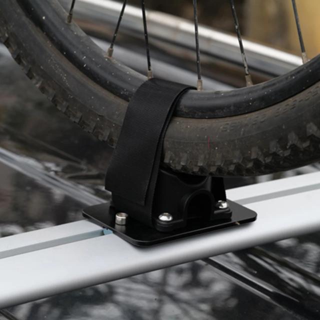 Suporte para Roda Traseira de Bicicleta MTB com Instalação de Garfo, Rack de Tehado para Transporte e Acessórios de Ciclismo