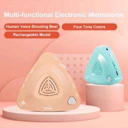 Metrônomo eletrônico digital para piano, guitarra, tambor, todos os instrumentos musicais, volume, ritmo ajustável - Image 2