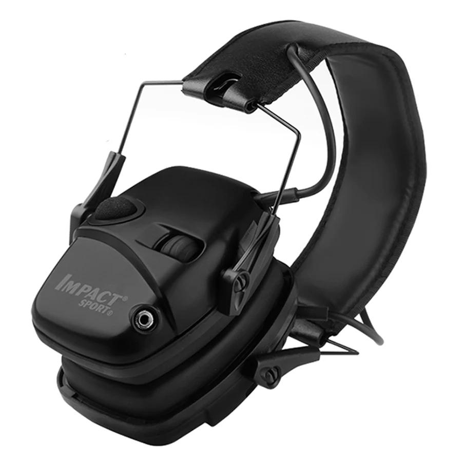 Original tático eletrônico tiro earmuff esportes ao ar livre anti-ruído fone de ouvido impacto som amplificação audição - Image 1