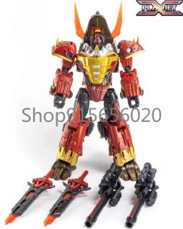 Planet X PX-05R Quirinus PX05R Dinobot Slag versão cor vermelha em estoque - Image 6