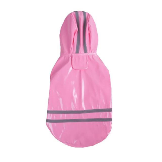 Casaco Impermeável para Cães e Gatos - Vestuário ao Ar Livre, PU Raincoat Tamanhos S-XL, Ideal para Verão