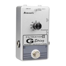Nova alta quantidade demonfx filtração ii redução de ruído guitarra efeito pedal portão ruído - Image 4