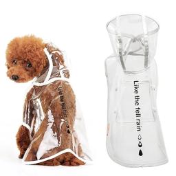 Impermeável transparente para cães, roupas para animais, casaco impermeável, jaqueta PU, poncho, capa para cães pequenos e médios, impermeável para cachorros, moda - Image 5