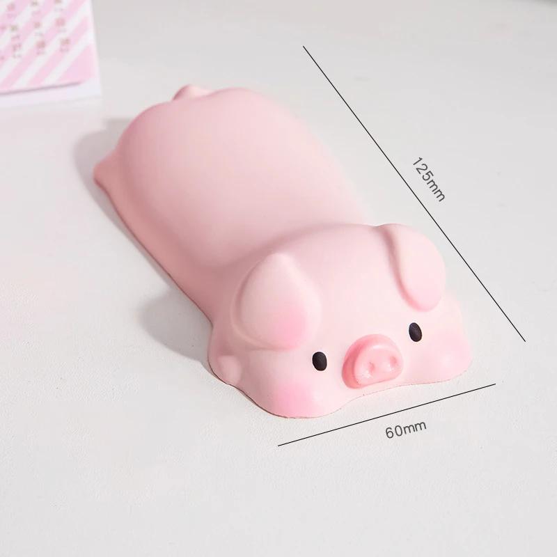 Cão dos desenhos animados e Coelho Mouse Pad, Apoios De Pulso Kawaii, Almofada De Mão De Espuma Macia, Suporte Almofada, Organizadores De Mesa, Material De Escritório - Image 1