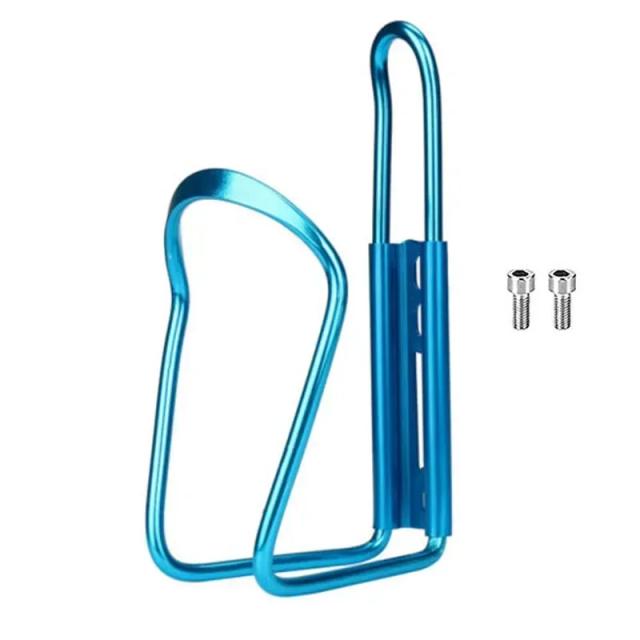 Porta Garrafa Bicicleta Liga de Alumínio Clássico Ciclismo Mountain Bike Preto Fosco