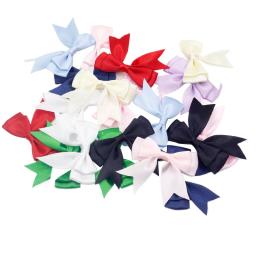 Arcos de fita colorida para decoração de festa, fita de dupla camada, tamanho grande, suprimentos de flores, trabalho manual, bricolage, 10PCs - Image 4