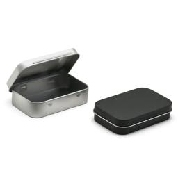 Pequeno Flip Iron Box Recarregáveis, Mint Nail Knife Metal Box, Candy Packaging Box, Jar de lata de alumínio, Cosmetic Container, Tea Latas, 1 Pc - Image 4