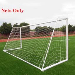 Rede de futebol de tamanho completo para poste de gol de futebol júnior treinamento esportivo 1.8m x 1.2m 3m x 2m rede de futebol - Image 2
