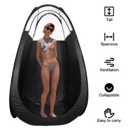 Outdoor Camping Shower Tent, Changing Tent, Tenda de bronzeamento, Pop Up Privacy Tent, WC com saco portátil - Image 2