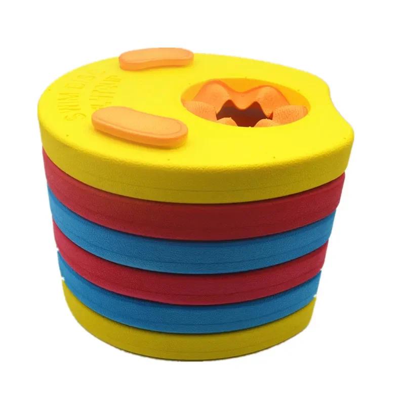 Espuma EVA Natação Braço Float Discos, Círculos de Mangas Flutuantes, Auxílio De Treinamento De Natação Segura, Anéis para Bebê e Adultos, 6Pcs - Image 1