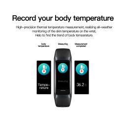 LIGE-Relógio Inteligente Amoled para Homens e Mulheres, Banda Inteligente, Frequência Cardíaca, Sangue, Pulseira Inteligente Impermeável, Rastreador de Fitness Esportivo, 2023 - Image 5