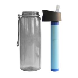Garrafa bebida água com filtro e canudo, 650ml 0.01micron garrafa água reutilizável dropshipping - Image 5